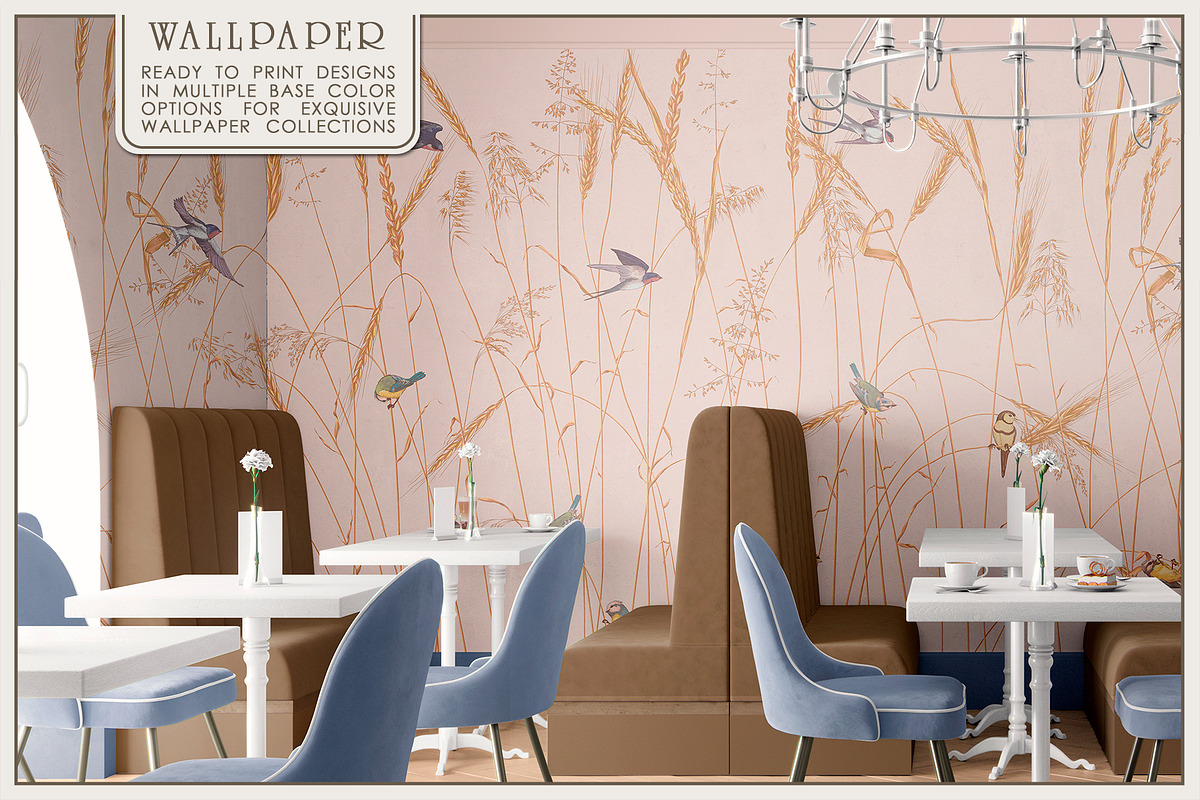 Fresco collection Wheat Serenade, a Wallpaper Graphic by Natalia0307 (Photo 14 of 14)