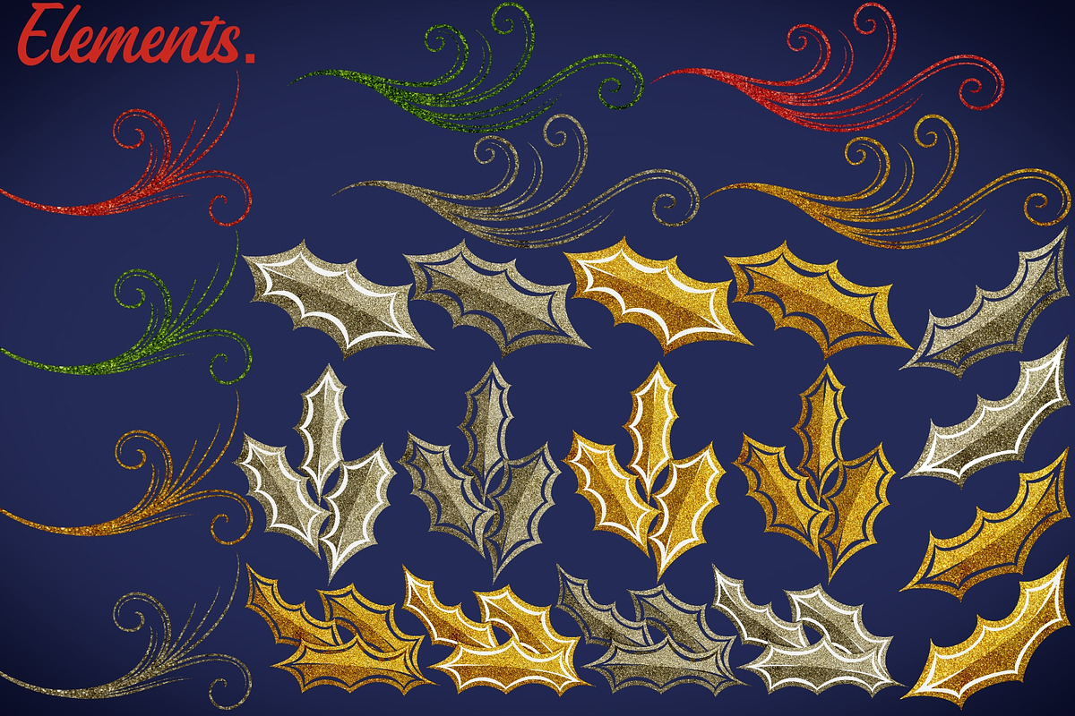 Christmas Robins watercolors, a Seasonal Illustration by Happy Sloth Graphics (Photo 7 of 19)