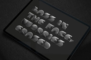 Aerochrome Font, a Sans Serif Font by Handmadefont (Thumbnail 11 of 15)