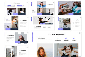 Photoshoot Google Slides Template