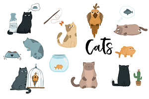 Cats Illustration