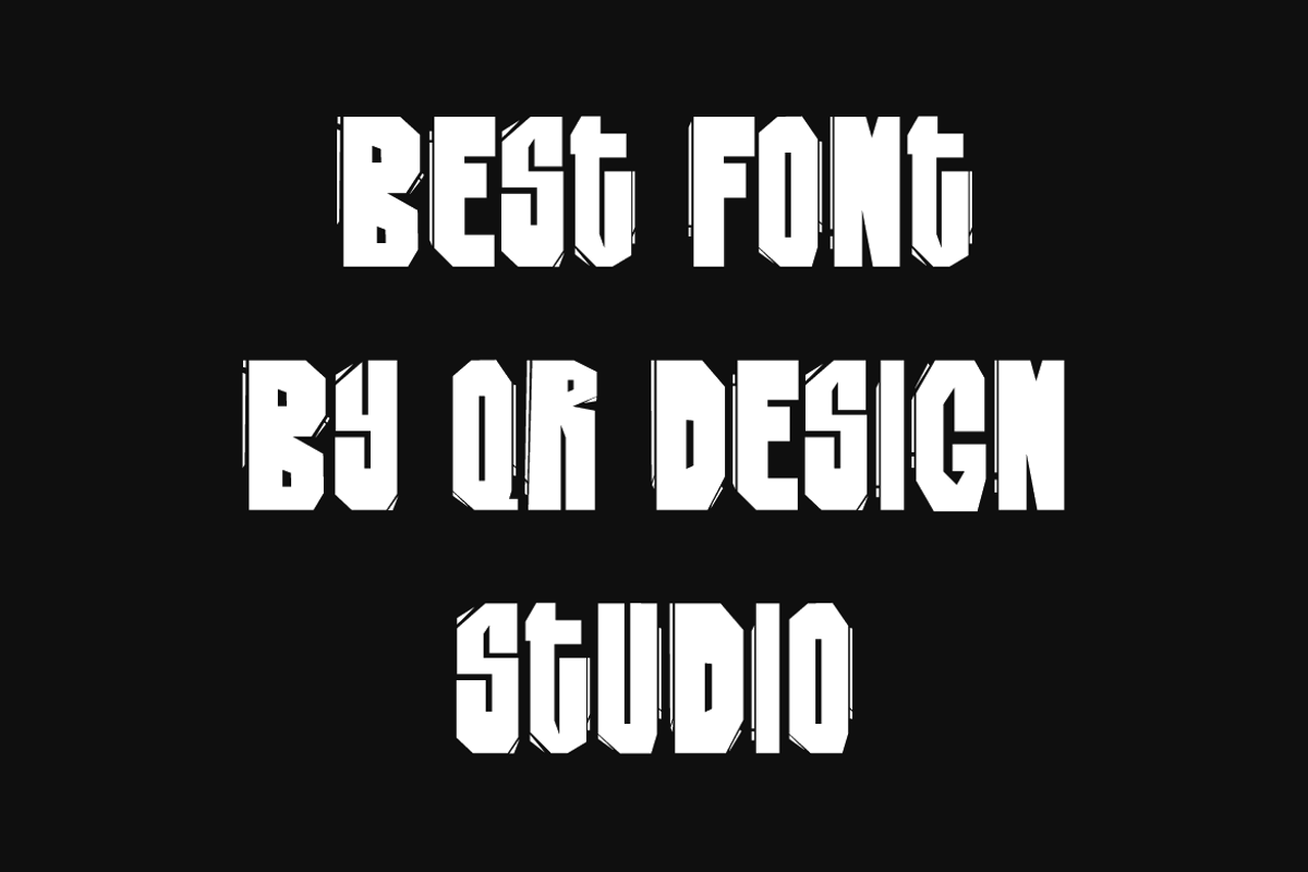 Tarocku - Bold Heavy Display Font, a Blackletter Font by QR Design Studio (Photo 2 of 6)