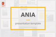ANIA PowerPoint Template, a Presentation Template by Projectile (Thumbnail 1 of 4)