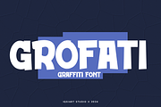 Grofati - Kids Font, a Sans Serif Font by Iqsiart Studio (Thumbnail 1 of 6)