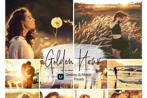 11 Golden Hour Lightroom Presets, a Preset Add-On by MockTurtleStudio