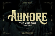 Alinore Display Typeface Font LS