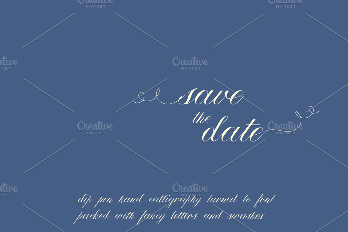 Calissa Pro font preview 4