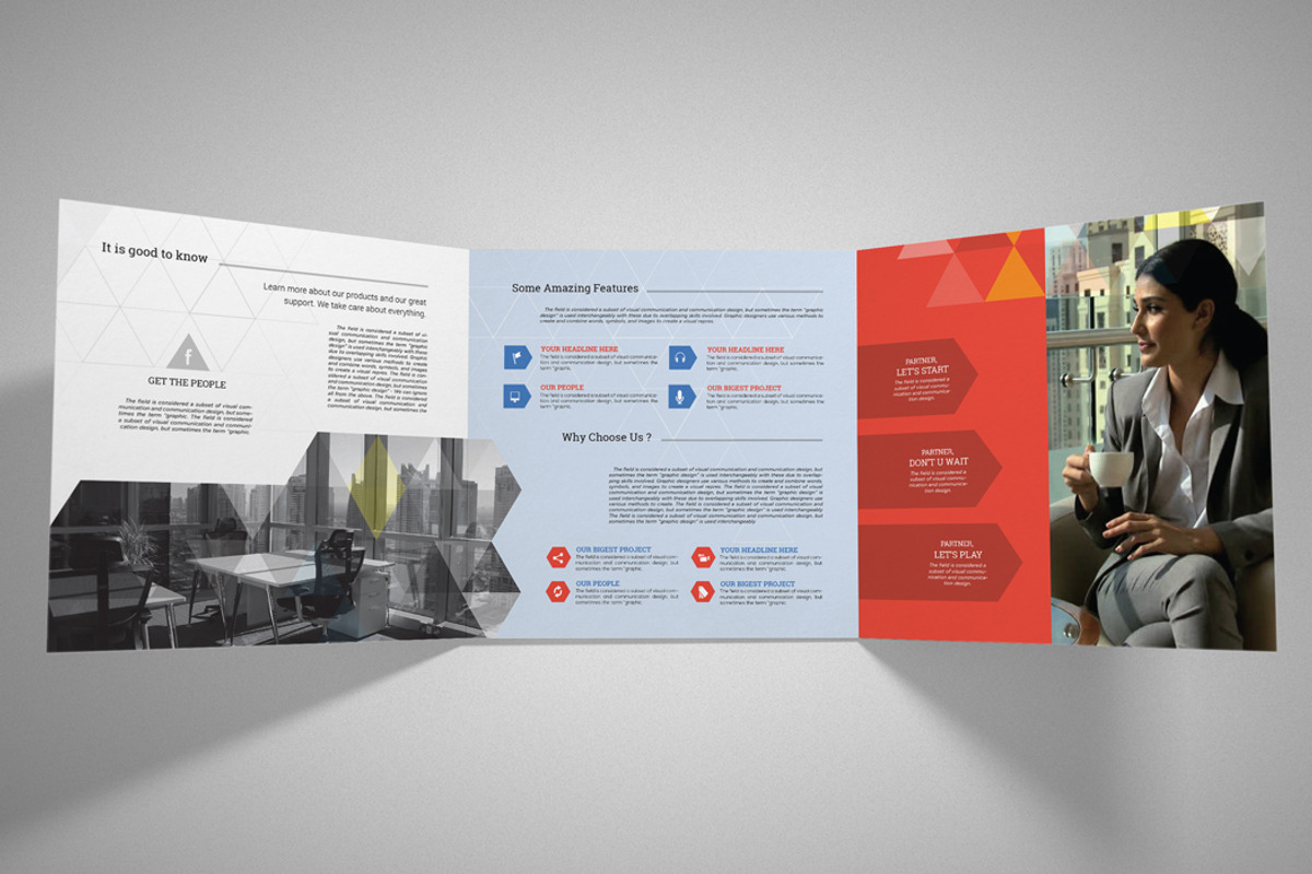 Indesign Square Brochure Nine, a Brochure Template by RudanStudio (Photo 4 of 6)