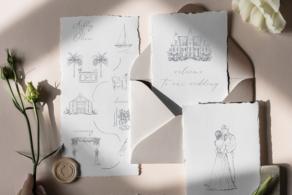 Wedding Map Icons Creator, an Object Illustration by Sensual Art (Photo 5 of 8)