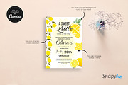 Sweet Little One Lemon Baby Shower, a Card Template by Snapybiz (Thumbnail 10 of 10)