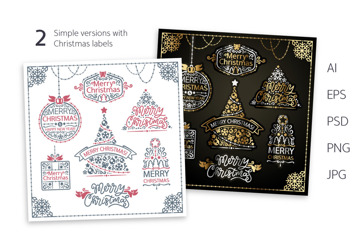 Vibrant Christmas, a Decorative Illustration by Voysla's Shop (Photo 4 of 6)