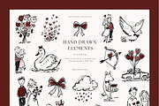 Whimsy Love Design Kit, a Decorative Illustration by PeDe Designs (Thumbnail 6 of 12)