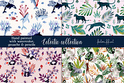 Hand painted Animal patterns, a Pattern Graphic by Fantom Fifi Art (Thumbnail 4 of 7)