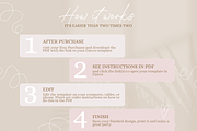 Editable Butterfly Baby Shower Games, an Invitation Template by Digital_Mind (Thumbnail 9 of 9)