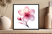 Japanese Cherry Blossom Clipart, an Illustration by DreamCafeArt (Thumbnail 5 of 7)