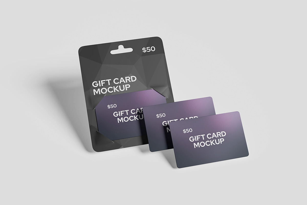 Gift Card Mockup, a Merchandise Mockup by bimockup (Photo 4 of 6)