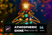 56 SHINE brushes for PROCREATE X5, a Brush Add-On by Graphics Resources (Thumbnail 6 of 17)
