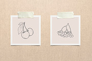 Berries Procreate Stamp Brushes, a Brush Add-On by Little Nordic Atelier (Thumbnail 4 of 4)