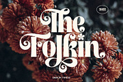 Folkin Display, a Sans Serif Font by INKSUN™ (Thumbnail 1 of 9)