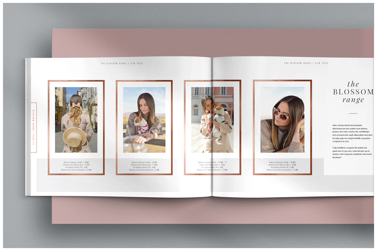 The Grid Layout | Canva, PSD, Indd, a Brochure Template by Marigold Studios (Photo 8 of 13)