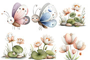 Watercolor Spring Clipart, an Illustration by Designworld (Thumbnail 7 of 7)