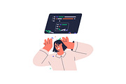 Programmers at work. IT concepts set, a Work Illustration by PaperTrident (Thumbnail 13 of 28)