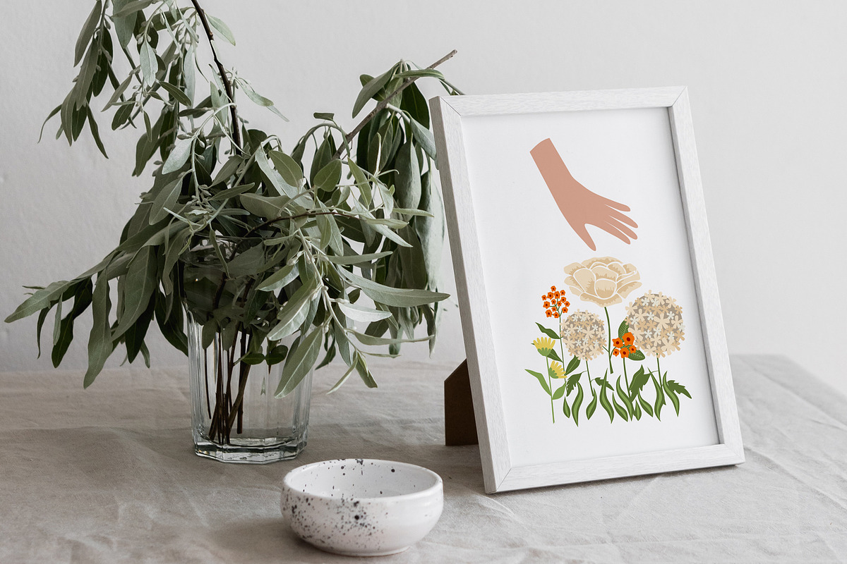 Poem of Flowers Design Set, a Decorative Illustration by WildStrawberry Magic (Photo 16 of 23)