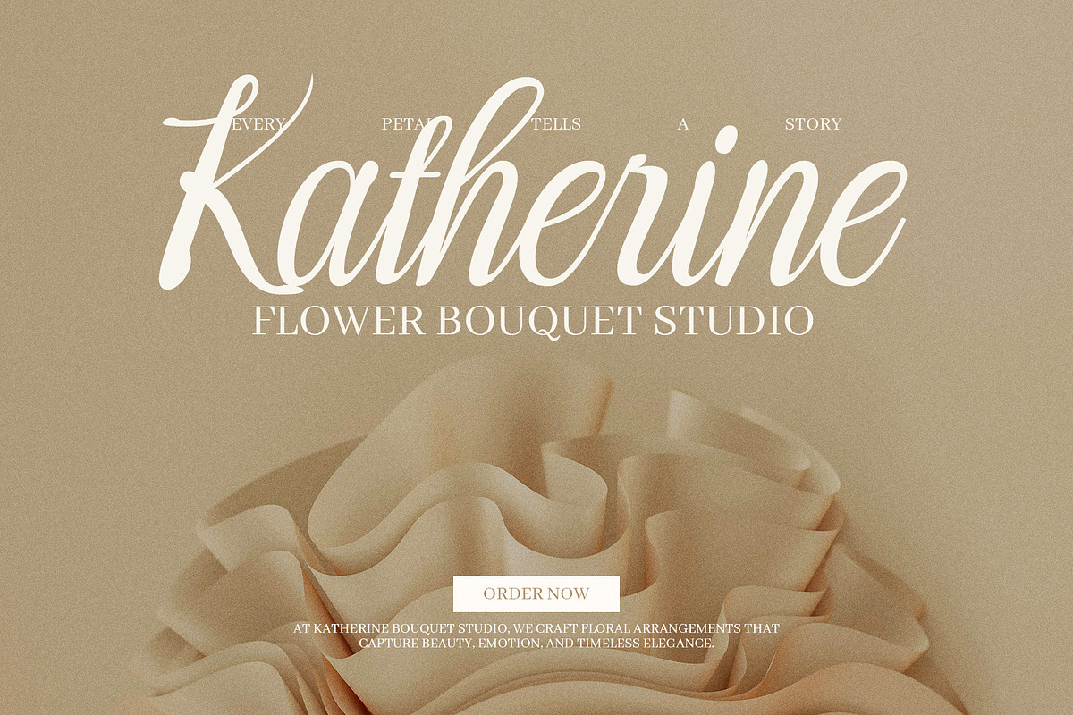 Andyra Script Font, a Script Font by Elegant Font (Photo 6 of 8)