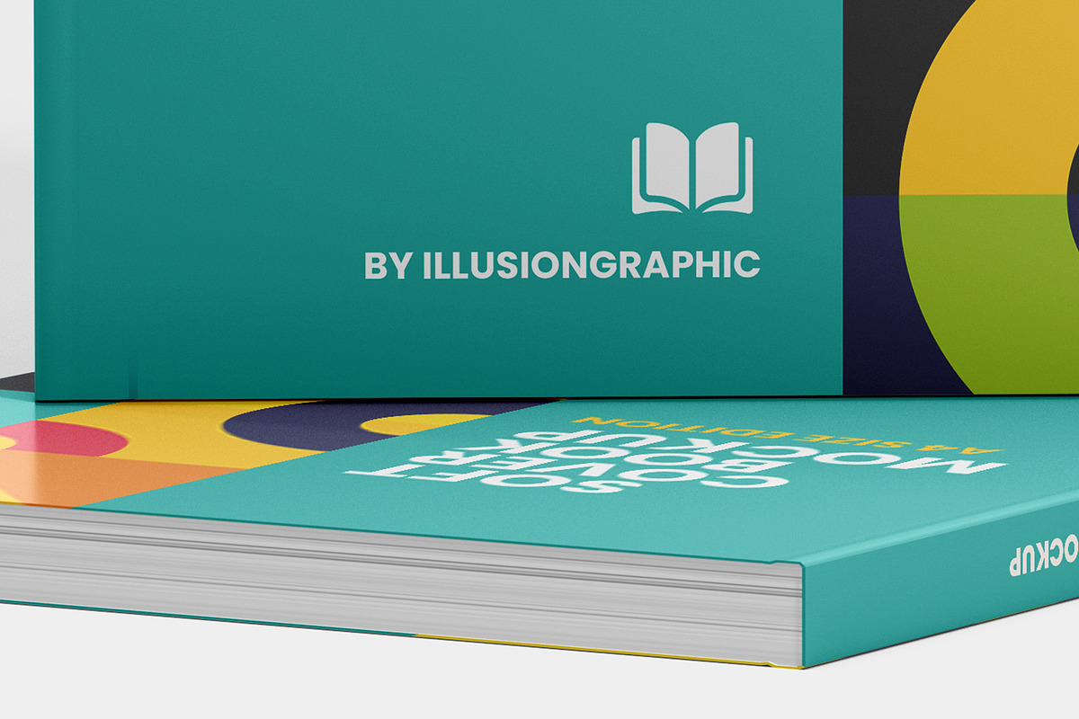 Softcover Book Mockup - A4, a Books & Magazine Mockup by Illusiongraphic (Photo 15 of 22)