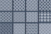 FROST GARDEN Patterns Collection, a Pattern Graphic by LazuInna Shop (Thumbnail 9 of 10)