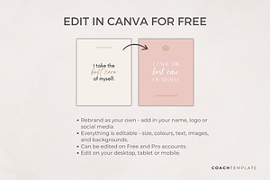 Self Care Cards Template In Canva