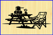 Picnic Table Puzzle Clipart Set, an Object Illustration by Designer_Momina (Thumbnail 15 of 15)