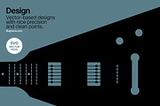 Guitar & Bass - Modern Graphics, an Object Illustration by illugrama (Thumbnail 9 of 24)