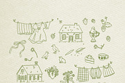 4 Seasons Cottagecore Cipart Bundle, a Seasonal Illustration by Cute Atelier (Thumbnail 4 of 36)