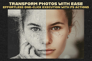 Halftone Generator Photoshop Action