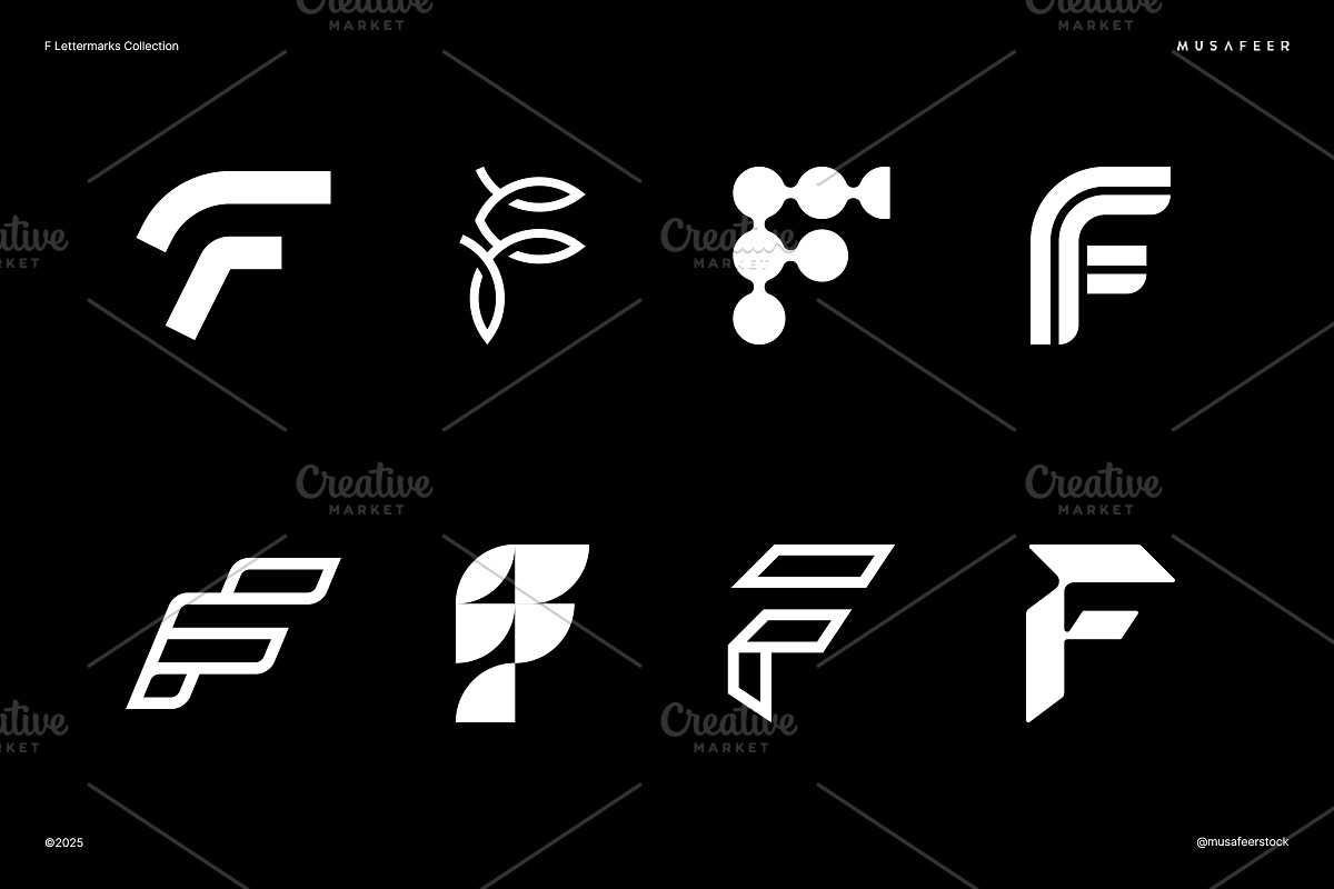 F Lettermarks Collection preview 3