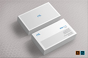 Minimal Business Card, a Business Card Template by designSultan (Thumbnail 1 of 2)