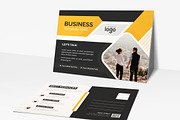 Yellow & Black Post Card Design, a Card Template by ZAAS (Thumbnail 5 of 5)