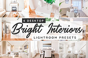 Bright interiors desktop presets, an Action Add-On by GDR Design (Thumbnail 1 of 9)