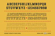 Backway – Extrude Western Slab Font, a Slab Serif Font by Drizy (Thumbnail 4 of 10)