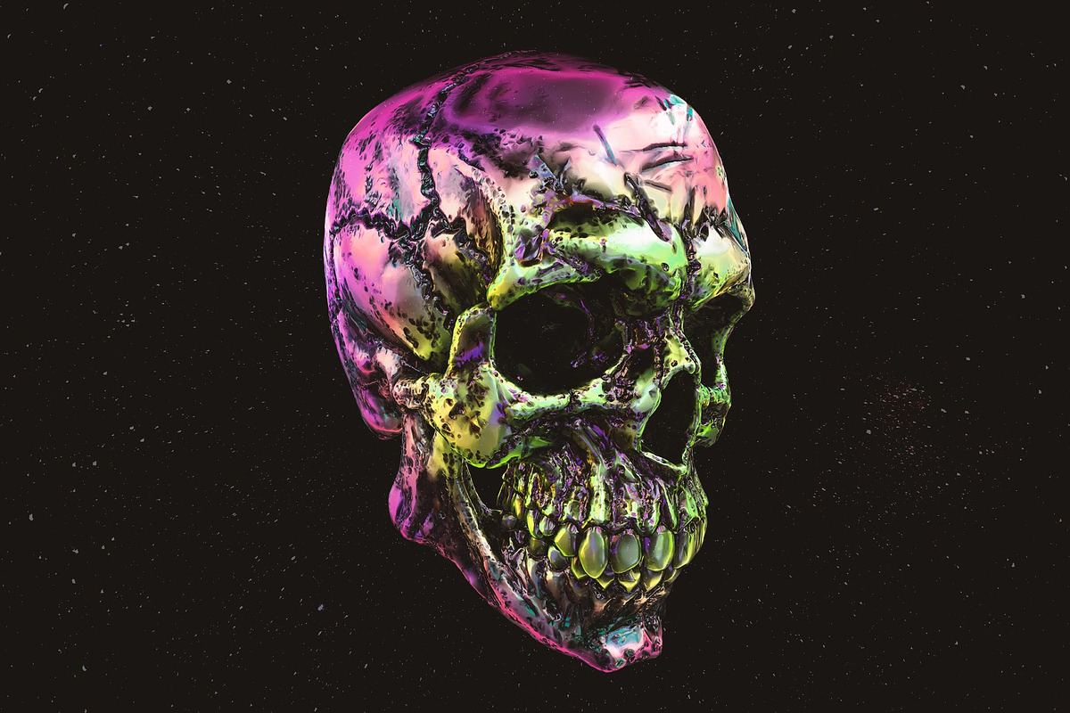 Skulls: 108 Skull Images, an Object Graphic by RuleByArt (Photo 10 of 16)