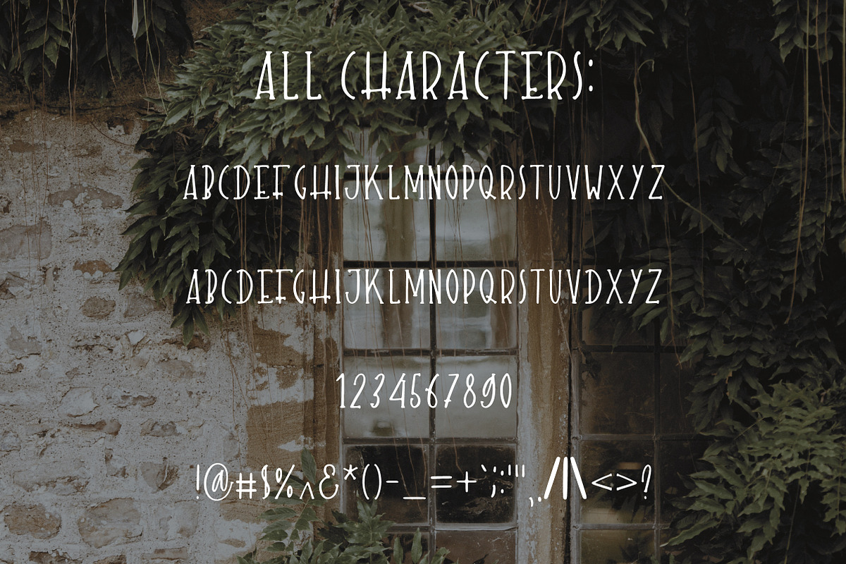 The Secret Door. Cute handdrawn font, a Serif Font by Sentimental postman (Photo 4 of 4)