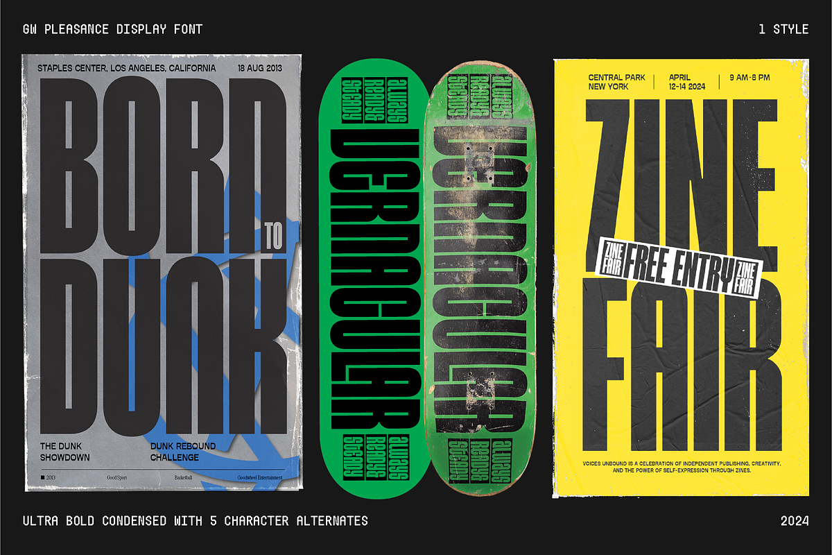 GW Pleasance, a Sans Serif Font by Goodwheel Studio (Photo 6 of 12)
