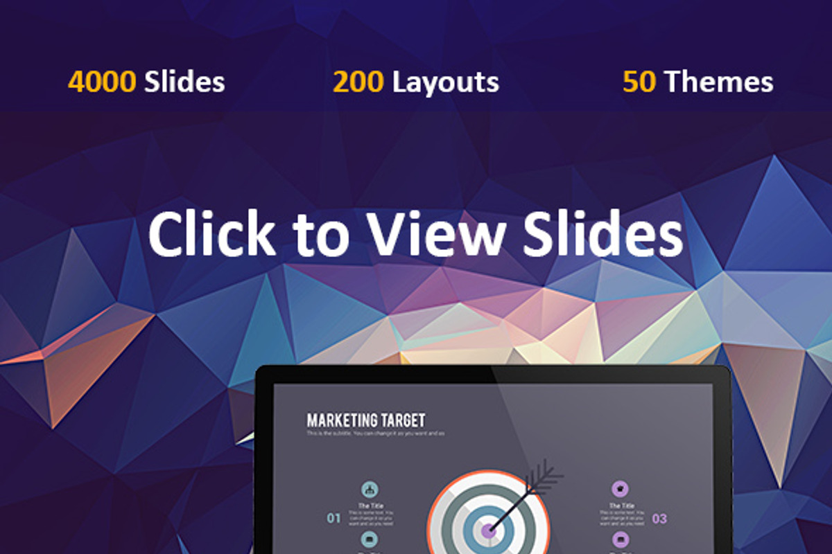Modern Business PowerPoint Template, a Presentation Template by Magic Shop