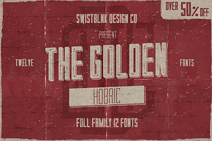 Hobric Full Family Typeface