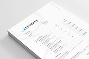 Brief-Estimation-Invoice-Letterhead, a Stationery Template by artisanHR (Thumbnail 3 of 9)