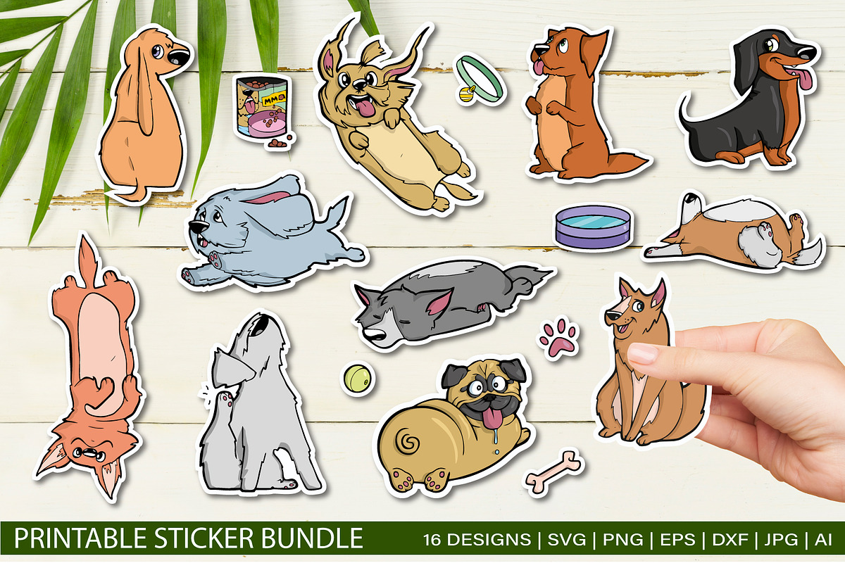 Huge sticker svg bundle, an Illustration by Tatti Graphic Studio