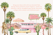 Palm Springs Watercolor Collection, a Graphic by Paper Flowers Studio (Thumbnail 2 of 8)