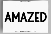 Amazed, a Script Font by InermediaSTUDIO (Thumbnail 1 of 7)