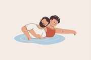 Lifeguard Beach Illustration, an Object Graphic by Jump Studio (Thumbnail 15 of 16)